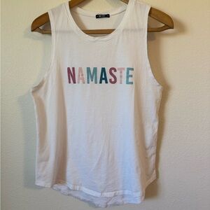 NAMASTE Muscle Tee Relaxed Fit Tank Top
